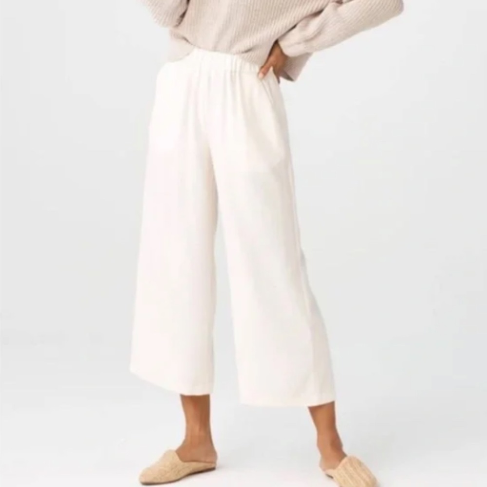 Vetta The Wide Leg Crop Pant